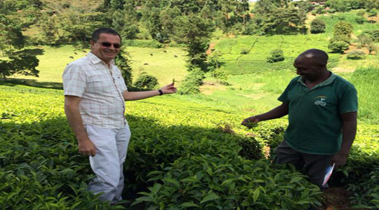 Ambassador O' Neill visits coffee farms in Nyeri