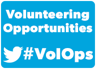 Volunteering Opportunities #VolOps
