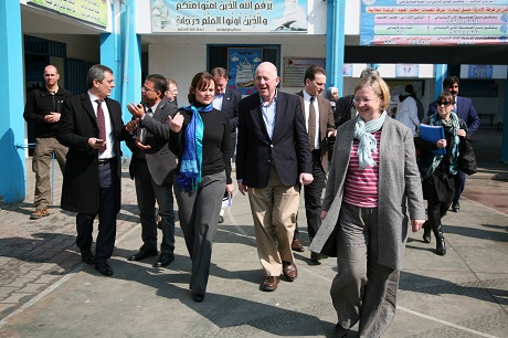 Gaza Ministerial Visit Irish Aid (Malachy Harty)